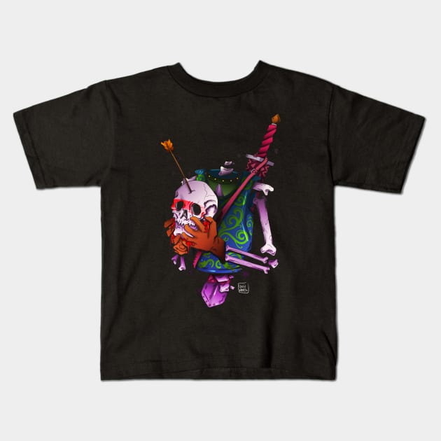 Headshotttt Kids T-Shirt by Ohhmeed